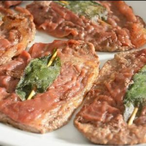 Saltimbocca alla Romana Schweinefleisch